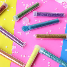 Load image into Gallery viewer, 24 Colors Long Bottle with Glitter Powder
