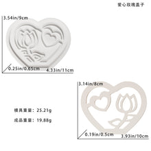 Load image into Gallery viewer, Luminous Hollow Heart Storage Silicone Mold