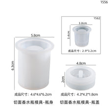 Load image into Gallery viewer, Irregular Cut Surface Perfume Bottle Storage Mold