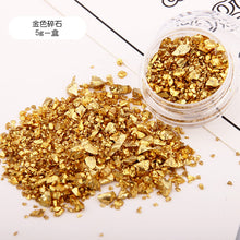 Load image into Gallery viewer, 12 Metal Color Crushed Stone Accessories