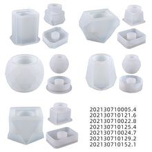 Load image into Gallery viewer, Small Cut Face Perfume Spray Bottle Silicone Mold