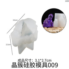 Load image into Gallery viewer, Crystal Cluster Silicone Mold