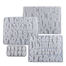 Load image into Gallery viewer, English Letters Earrings Pendant Mold