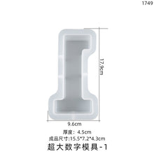 Load image into Gallery viewer, Arabic numerals Symbol Ornaments Mold