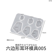 Load image into Gallery viewer, Earrings Silicone Mold