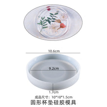 Load image into Gallery viewer, Round Square Hexagonal Pen Holder Coaster Mold