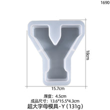 Load image into Gallery viewer, 26 Large Letter Silicone Mold