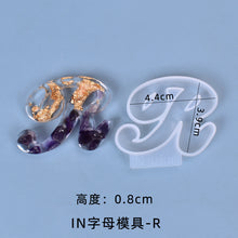 Load image into Gallery viewer, IN Version 26 Letter Pendant Set Silicone Mold