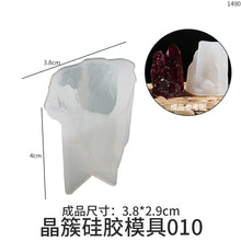 Load image into Gallery viewer, Crystal Cluster Silicone Mold