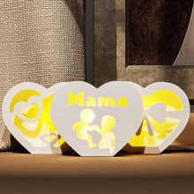 Load image into Gallery viewer, Luminous Hollow Heart Storage Silicone Mold