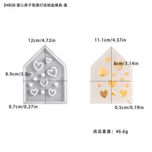 Load image into Gallery viewer, Luminous Hollow House Storage Box Silicone Mold