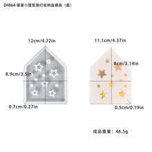 Load image into Gallery viewer, Luminous Hollow House Storage Box Silicone Mold