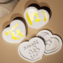 Load image into Gallery viewer, Luminous Hollow Heart Storage Silicone Mold