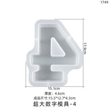 Load image into Gallery viewer, Arabic numerals Symbol Ornaments Mold