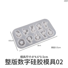 Load image into Gallery viewer, English Letters Earrings Pendant Mold