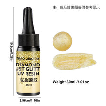 Load image into Gallery viewer, 30ml Diamond Dust Glitter UV Resin