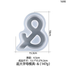 Load image into Gallery viewer, 26 Large Letter Silicone Mold