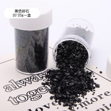 Load image into Gallery viewer, 12 Metal Color Crushed Stone Accessories