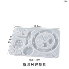 Load image into Gallery viewer, Butterfly Sun Dragonfly Moon Wind Chime Pendant Mold