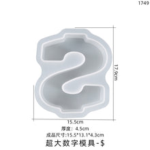 Load image into Gallery viewer, Arabic numerals Symbol Ornaments Mold