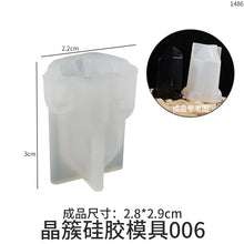 Load image into Gallery viewer, Crystal Cluster Silicone Mold