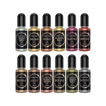 Load image into Gallery viewer, 12 Colors Alcohol Ink Pigment