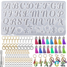 Load image into Gallery viewer, 26 Letter Mold and Tassel Accessories