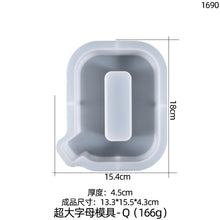 Load image into Gallery viewer, 26 Large Letter Silicone Mold