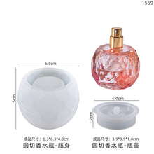 Load image into Gallery viewer, Small Cut Face Perfume Spray Bottle Silicone Mold