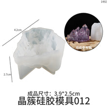 Load image into Gallery viewer, Crystal Cluster Silicone Mold