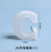 Load image into Gallery viewer, 26 English Letters Mold