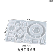 Load image into Gallery viewer, Butterfly Sun Dragonfly Moon Wind Chime Pendant Mold