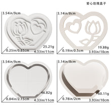 Load image into Gallery viewer, Luminous Hollow Heart Storage Silicone Mold