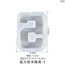Load image into Gallery viewer, Arabic numerals Symbol Ornaments Mold