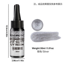 Load image into Gallery viewer, 30ml Diamond Dust Glitter UV Resin