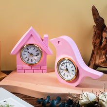 Load image into Gallery viewer, Bird House Clock Silicone Mold