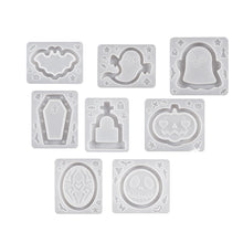 Load image into Gallery viewer, Halloween Flowing Sand Pendant Keychain Mold