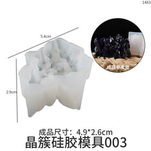 Load image into Gallery viewer, Crystal Cluster Silicone Mold