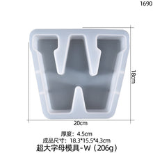 Load image into Gallery viewer, 26 Large Letter Silicone Mold