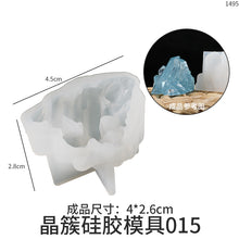 Load image into Gallery viewer, Crystal Cluster Silicone Mold