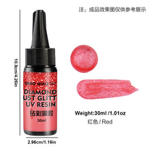 Load image into Gallery viewer, 30ml Diamond Dust Glitter UV Resin