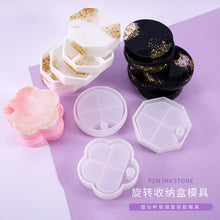 Load image into Gallery viewer, Multilayer Rotary Storage Silicone Mold