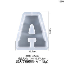 Load image into Gallery viewer, 26 Large Letter Silicone Mold