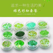 Load image into Gallery viewer, Glitter Powder Set