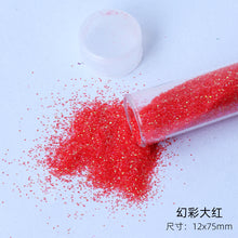 Load image into Gallery viewer, 24 Colors Long Bottle with Glitter Powder