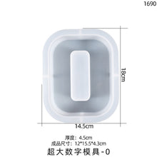 Load image into Gallery viewer, Arabic numerals Symbol Ornaments Mold
