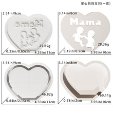 Load image into Gallery viewer, Luminous Hollow Heart Storage Silicone Mold