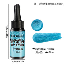 Load image into Gallery viewer, 30ml Diamond Dust Glitter UV Resin