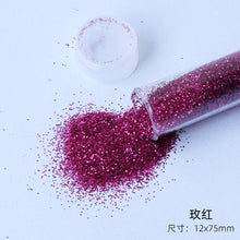 Load image into Gallery viewer, 24 Colors Long Bottle with Glitter Powder