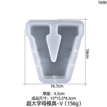 Load image into Gallery viewer, 26 Large Letter Silicone Mold